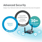 GL.iNet GL-AR300M16-Ext Portable Mini Travel Wireless Pocket Router - WiFi Router | OpenWrt | 2 x Ethernet Ports | OpenVPN/Wireguard VPN for Public & Hotel Wi-Fi | USB 2.0 Port | 2 x External Antennas GL.iNet