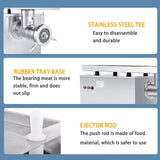 Commercial Heavy Duty Meat Grinder, Max Yield 600KG/H (1323lbs/H) 3000W Electric Meat Grinder GarveeTech