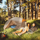 Bessport Camping Tent for 3 Person, Lightweight Backpacking Tent Waterproof Windproof Two Doors Easy Setup Double Layer Outdoor Tents for 3 to 4 Seasons, Suitable for Outdoor,Hiking,Camping