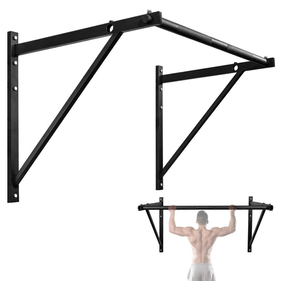 Yes4All Heavy Duty Wall Mounted Pull Up Bar – Multi-Grip Pull Ups / Pull Up Bar Ceiling Mount / Joist Mount for Home Gym Yes4All