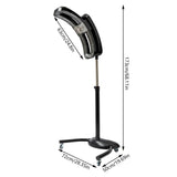 Standing Hair Dryer for Salon Professionals, 900W Dryer Standing Salon Hair Dryer with Cold Ironing Tech, 110V Floor Standing Hair Dryer on Wheels for Salon Styling