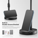 NEEWER BASICS Black BR60 5" LED Desktop Ring Light with Stand Monitor Clamp