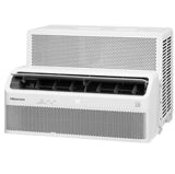 Hisense 8,000 BTU Smart Inverter Window Air Conditioner Easy Install Bracket, Up to 350 Sq Ft, Ultra-Slim Profile, 3 Speed, 700W, 4‑Way Air Direction HLAW0825TW (Renewed)
