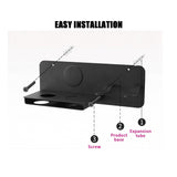 Hair Dryer Wall Mount Holder Compatible with Dyson Supersonic,Hair Styler Nozzle Attachments Organizer Storage Bracket for Bathroom