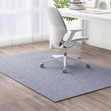 Non-Slip Office Chair Mat 60x120cm - Light Grey Floor Protector for Hardwood & Carpet, Desk Mat for Rolling Chairs, Perfect for Gaming & Home Office