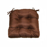 PYmijimy Seat Cushion with Padded Chair Pad Polyester Surface and Easy Care Build Suitable for Dining Office Balcony Home Use(Coffee)