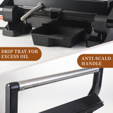 Panini Press Grill Sandwich Maker, Large Electric 3 in 1 Panini Sandwich Maker Grill, Open 180 Degrees for Grill Indoor, Perfect for Grilling Steaks, Burger, Sandwich,Non-stick Pan