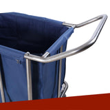 Stainless Steel Hotel Housekeeping Trolley - Room Service Cart