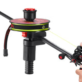 Piscifun Speed E Fishing Line Spooler, Fishing Reel Spooler Fits Rods, Line Winder for Spinning, Baitcaster and Spincast Reel