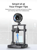 Creality Ender-3 V3 KE 3D Printer, 50Sprite Direct Extruder Supports 300℃ Printing0 mm/s High-Speed Printing with Auto-Leveling, Sprite Direct Extruder Supports 300℃ Printing, Ultra-Smooth and Stable, 220×220×250 mm Print Volume