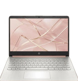 HP Essential Laptop, 14" HD Display, Intel 4-Cores Processor, 4GB RAM, 64GB eMMC, Webcam, HDMI, Wi-Fi, 1 Year Office 365, Windows 11 Home, Rose Gold