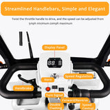 Electric Golf Cart for Adults, Electrically Powered Motor Vehicles, 34-Mile Range, Ideal for Golf Course (Lithium Battery-800W60V30AH)