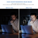 Cyezcor Video Conference Lighting Kit， Ring Light for Computer