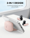Noise Cancelling Earbuds, Strong and Smart Noise Cancelling, Powerful Bass, 45H Playtime (Pink) Soundcore