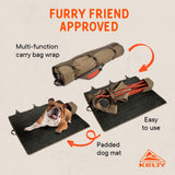 Kelty Essential Camping Chair, Folding Camp Seat for Festivals, Beach Days, Tailgating (Bungee Cord)