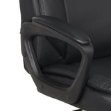 Amazon Basics Classic Puresoft PU Padded Mid-Back Office Desk Chair with Armrest