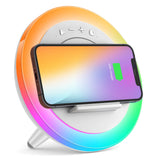 SIDVAR Bluetooth Speaker Night Lightsr,Wireless Charging Modern Speaker,Best Teenage Birthday Gift Ideas Tween Girls Gifts