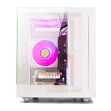 Prebuilt Gaming PC Desktop, Ryzen 7 4700LE, Radeon RX 580 8GB