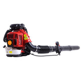 ZTGD 80CC Gas Powered Backpack Leaf Blower 900CFM, Powerful 206MPH Extreme Duty 2-Cycle Petrol Powered Leaf blowers