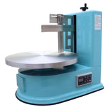 THUXEON 4-16in Cake Cream Spreading Coating Smearing Machine Automatic Cake Frosting Machine with Stainless Steel Spatula, LCD Digital Display, Electronic Buttons, 40-180RPM Adjustable Speed 110V 60W