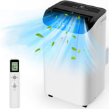Humhold 12000 BTU Portable Air Conditioners with Remote Control, 3-in-1 Free Standing Cooling AC Unit with Fan & Dehumidifier, Cools Room up to 500 sq.ft, Smart/Sleep Mode,3 Speed,24H Timer,Window Kit