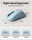 EPOMAKER NEX Lite Wireless Gaming Mouse w/Screens & RGB Charging Dock