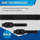 Smiofo ABS Stimulator, Muscle Machine Workout Equipment, Ab Toning Belt Muscle Toner Fitness Training for Abdomen/Arm/Leg, Ab Trainer for Home Body Shape Smiofo