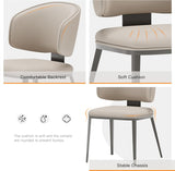 HaufChox Dining Chairs Modern High Backrest Comfortable, Fashion