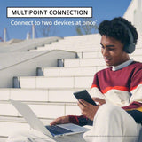 Sony WH-CH520 Wireless On-Ear Bluetooth Headphones with Mic, Cappuccino