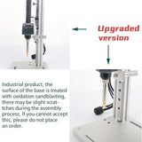 90W Veal Heat Press Machine for 3D Printing, Adjustable Heat Set Tool with M2-M8 Brass Tips, Versatile for Plastics, Quick Heat-Up, Precision Temperature Control