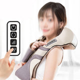 TOEWOE Neck Massager, Neck and Back Massager with Heat, Electric Deep Tissue Kneading Massage for Neck, Shoulder, Back, Foot, Leg Muscles Pain Relief
