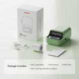 NIIMBOT B21 Pro 300 DPI Bluetooth Label Maker with Tape, Green