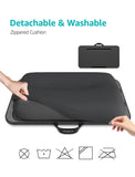 Lap Desk, Portable Laptop Lap Desk with Pillow Cushion, Fits up to 17 inch Laptop (Large) Istudyniture