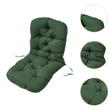 PYmijimy Garden Chair Cushion Outdoor Seat Back Pad Patio Replacement Rocking Waterproof Polyester Surface Soft Support Suitabl