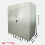Large Key Storage Lock Box, Wall Mount Locker with Hooks, Portable Key Organizer for House Keys