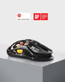 GravaStar Mercury M2 Wireless Gaming Mouse with 26,000 DPI, PAW3395DM Sensor