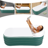Bathtub Portable Bathtub Inflatable with Electric Air Pump for Soaking XUFOPLY