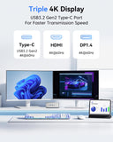 KAMRUI Pinova P2 Mini PC, AMD Ryzen 7330U(4 Cores, 8 Threads, Up to 4.3GHz), 16GB RAM 256GB SSD, Zen3 Architecture 7nm Processor, 8MB L3 Smart Cache Mini Computers,Triple 4K Display Home/Business