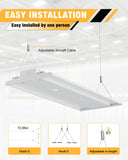 LED Linear High Bay Light, 300W 45000LM 5000K High Bay Shop Lights