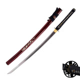 Hand Forged 1045 Carbon Steel Root Claw Katana Full Tang Sword