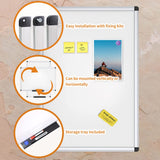 VIZ-PRO Magnetic Dry Erase White Board for Wall, 48 x 24 Inches, 3 Pack