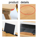 DDYYDS Lap Desk Bed for Laptop with Built in Pad Adjustable Stand for, Writing, Tray Table Tilting Shelf