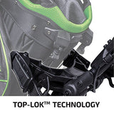 Bag Boy Compact 3 Golf Push Cart, Easy Three-Step Open & Close, Scorecard Console, Beverage Holder Bag Boy