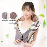 TOEWOE Neck Massager, Neck and Back Massager with Heat, Electric Deep Tissue Kneading Massage for Neck, Shoulder, Back, Foot, Leg Muscles Pain Relief