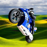 Tiodei 1/6 Scale Self-Balancing RC Motorcycle, Six-Axis Gyroscope,2.4GHz Dual Motor Remote Control Bike, Wheelie Stunt Model (RTR Version/Red)
