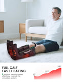 Medisana Leg Massager with Heat and Compression, Leg Massager for Circulation and Pain Relief, Foot and Calf Massager Machine for Edema, Relax Recover-Birthday Gifts for Dad Men Mom Women