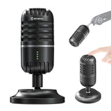 USB Microphone, EMP Desktop Condenser PC Microphones for Steaming Podcast Mic Recording Gaming Zoom Meeting YouTube Moman