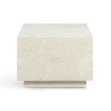 Tov Furniture Romy Coffee Table (Cream Travertine)