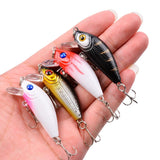 Aorace 43pcs Bass Fishing 56pcs Lures Kit Set Topwater Hard Baits Minnow Crankbait Pencil VIB Swimbait for Bass Pike Fit Saltwater and Freshwater Aorace