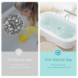 AGPTEK 12 Pack Disposable Bathtub Cover Liner, Large Bathtub Liner Plastic Bag for Salon, Household and Hotel Bath Tubs (102 x47 Inch)